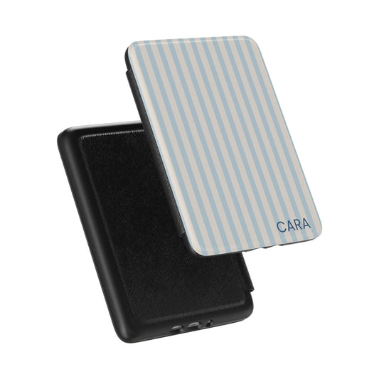 Harbor Stripes Personalized Kindle Case
