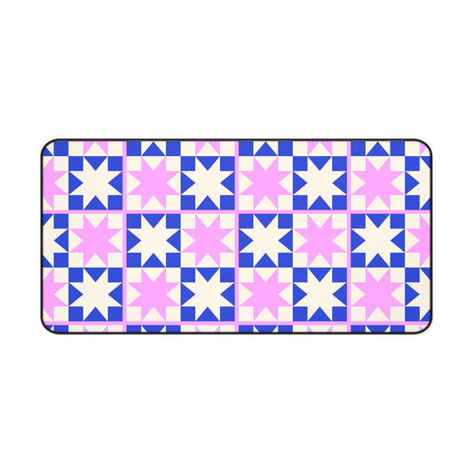 Quilt Burst Desk Mat