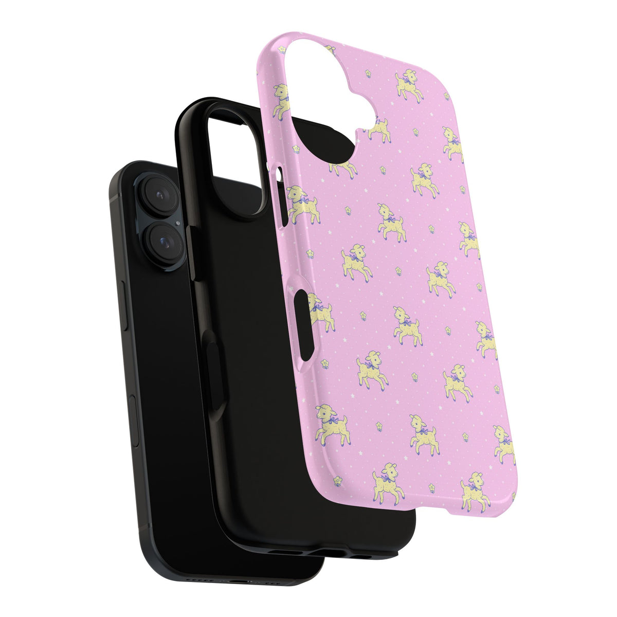 Lamb Meadow Phone Case