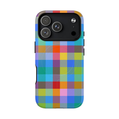 Summer Plaid MagSafe Phone Case
