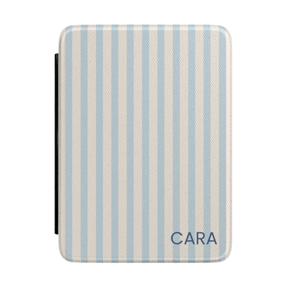 Harbor Stripes Personalized Kindle Case
