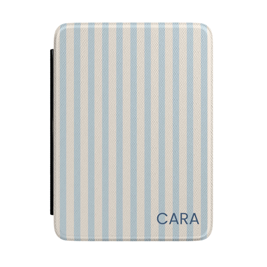 Harbor Stripes Personalized Kindle Case