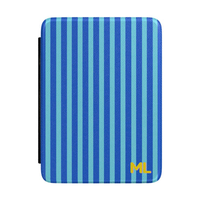 Poolside Stripes Personalized Kindle Case