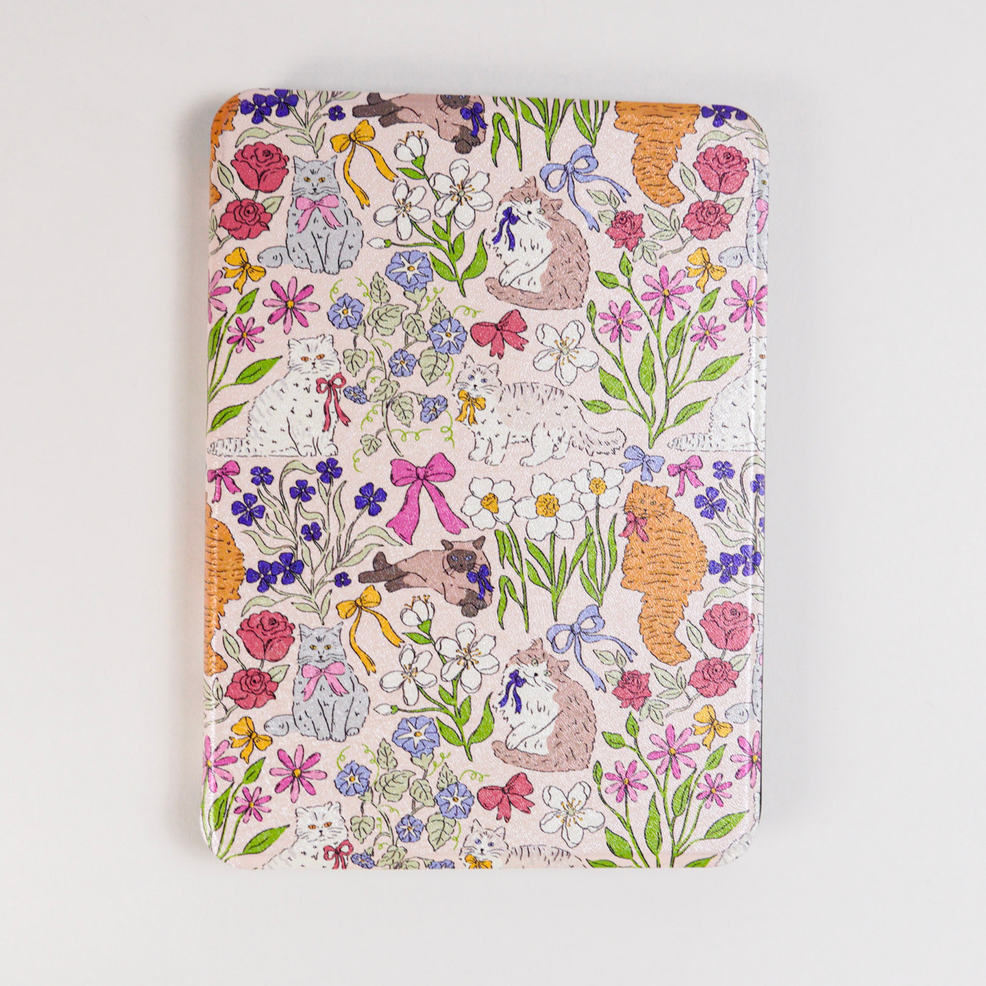 Whisker Garden Kindle Case with cats and floral design by Elco House